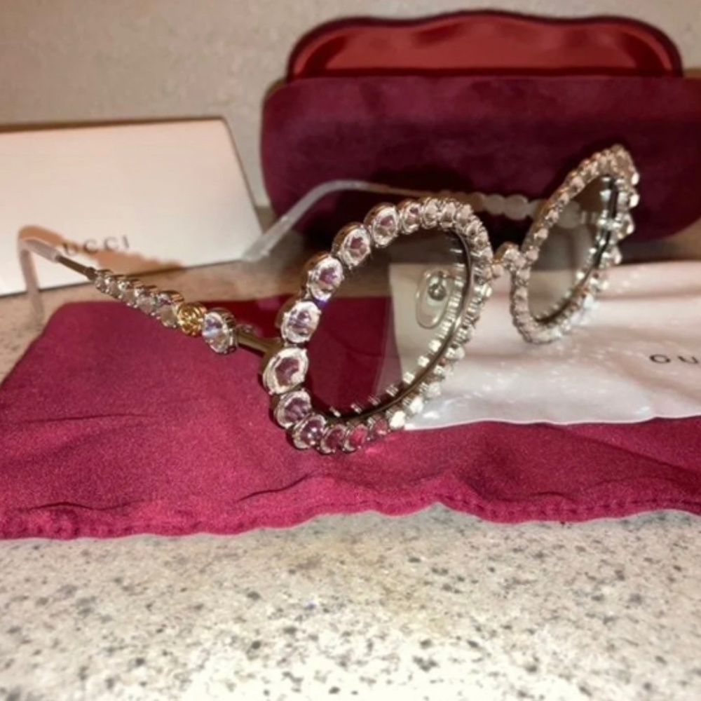 Gucci Crystal Sunglasses